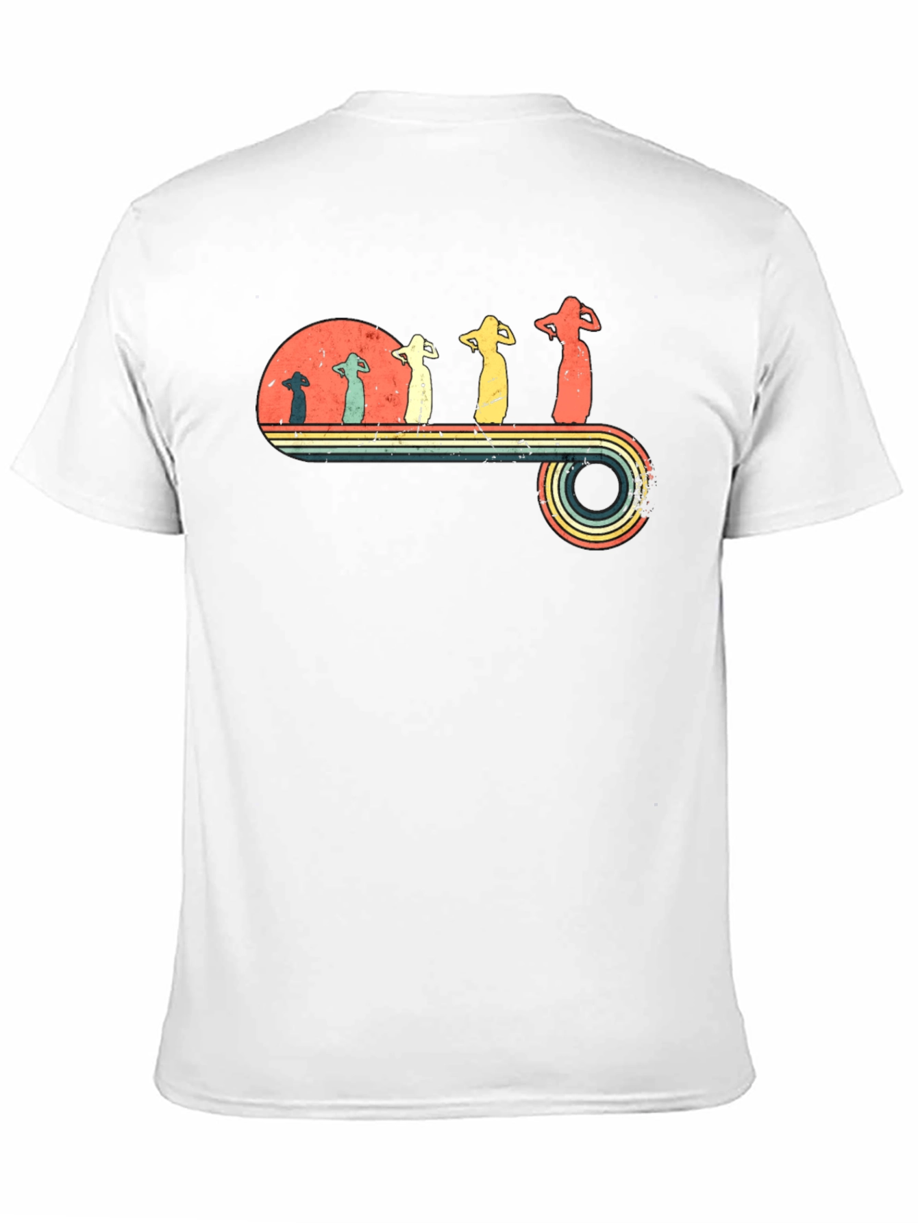 Retro Evolution Belly Dancer T-Shirt