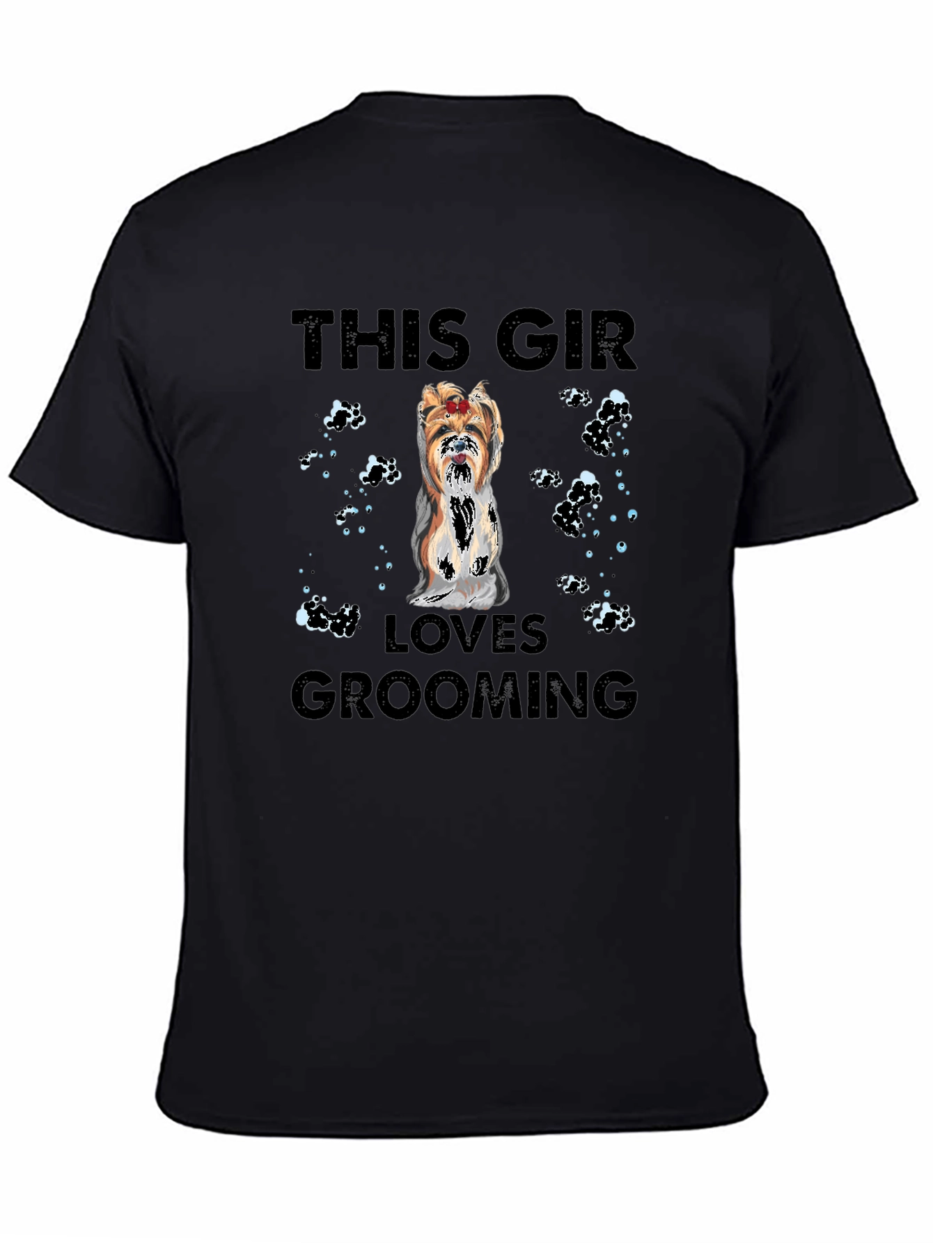 Dog Grooming T-Shirt - This Girl Loves Grooming