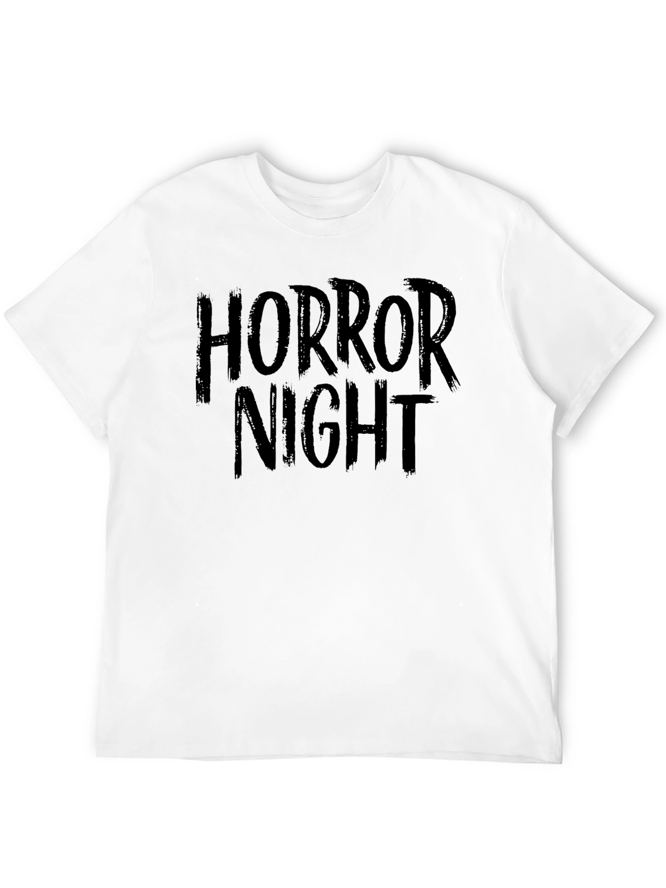 Horror Night Black Graphic Tee