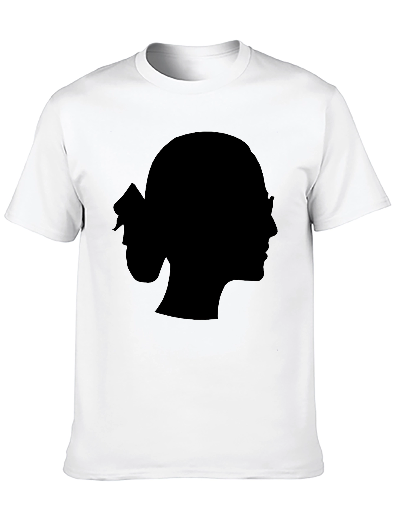 Silhouette Tee - Modern Black T-Shirt for Men