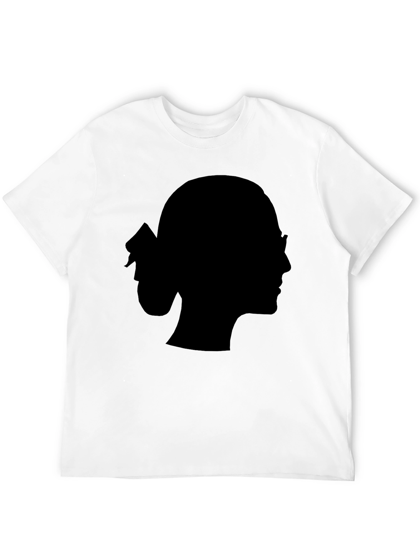 Silhouette Tee - Modern Black T-Shirt for Men