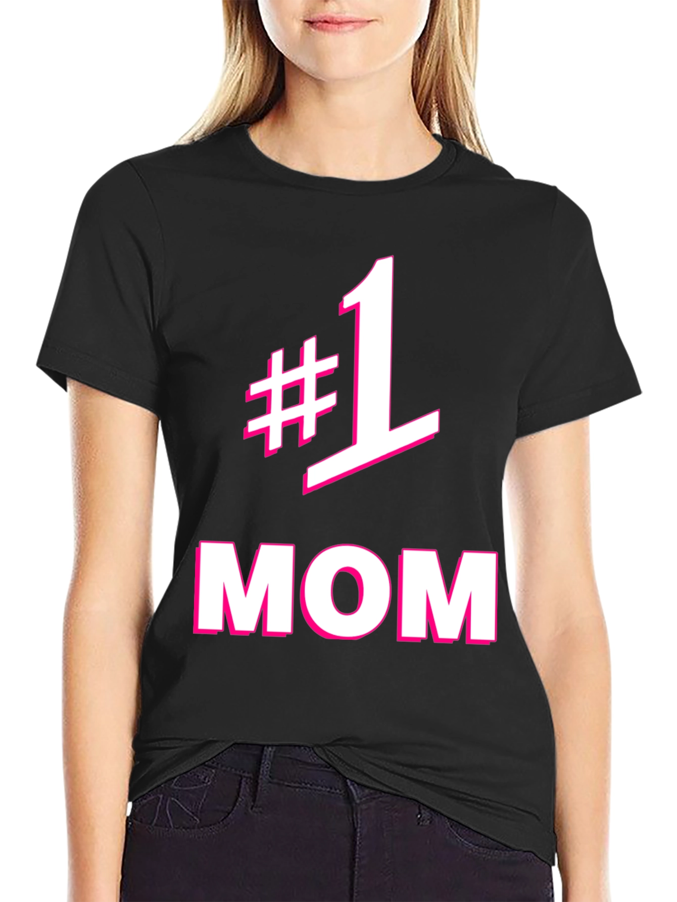 Number One Mom Graphic Tee