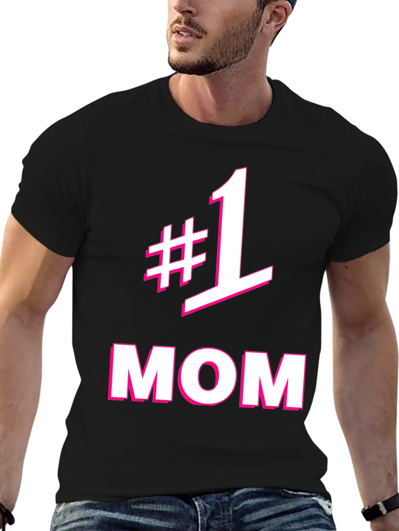 Number One Mom Graphic Tee