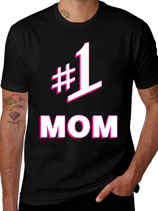 Number One Mom Graphic Tee