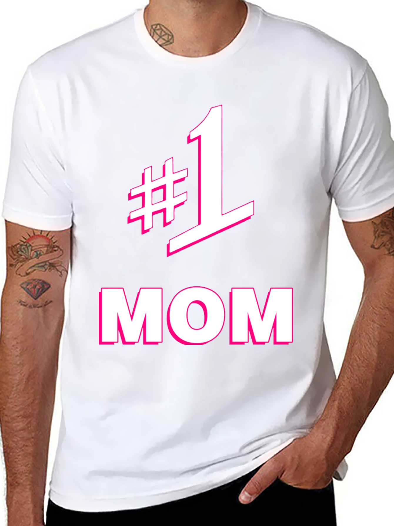 Number One Mom Graphic Tee