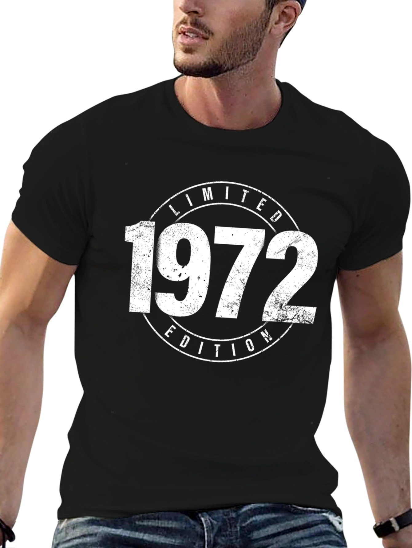 Limited Edition 1972 Black Graphic Tee