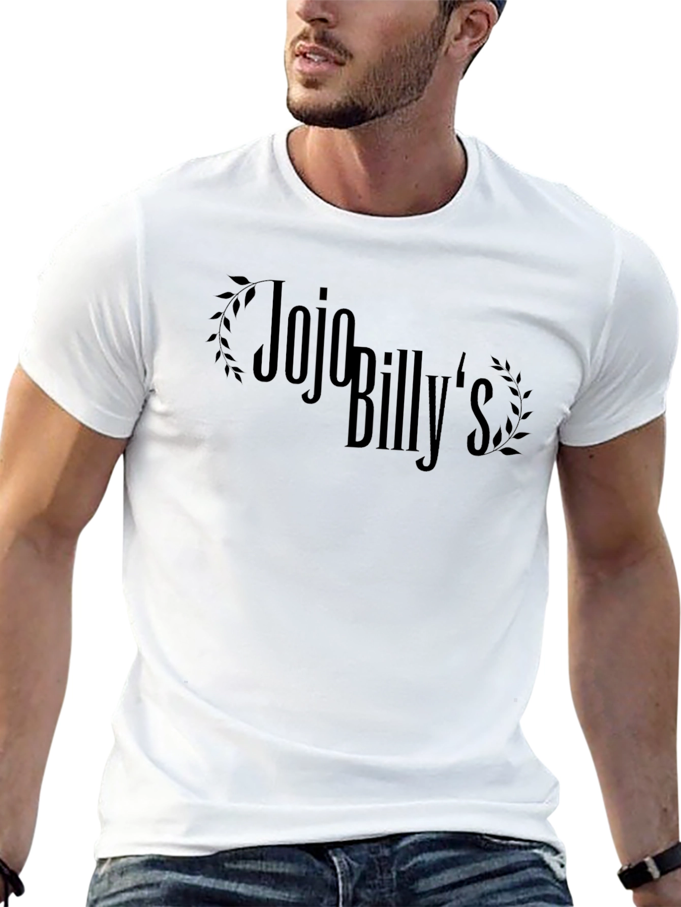 Jojo Billys Black Graphic Tee
