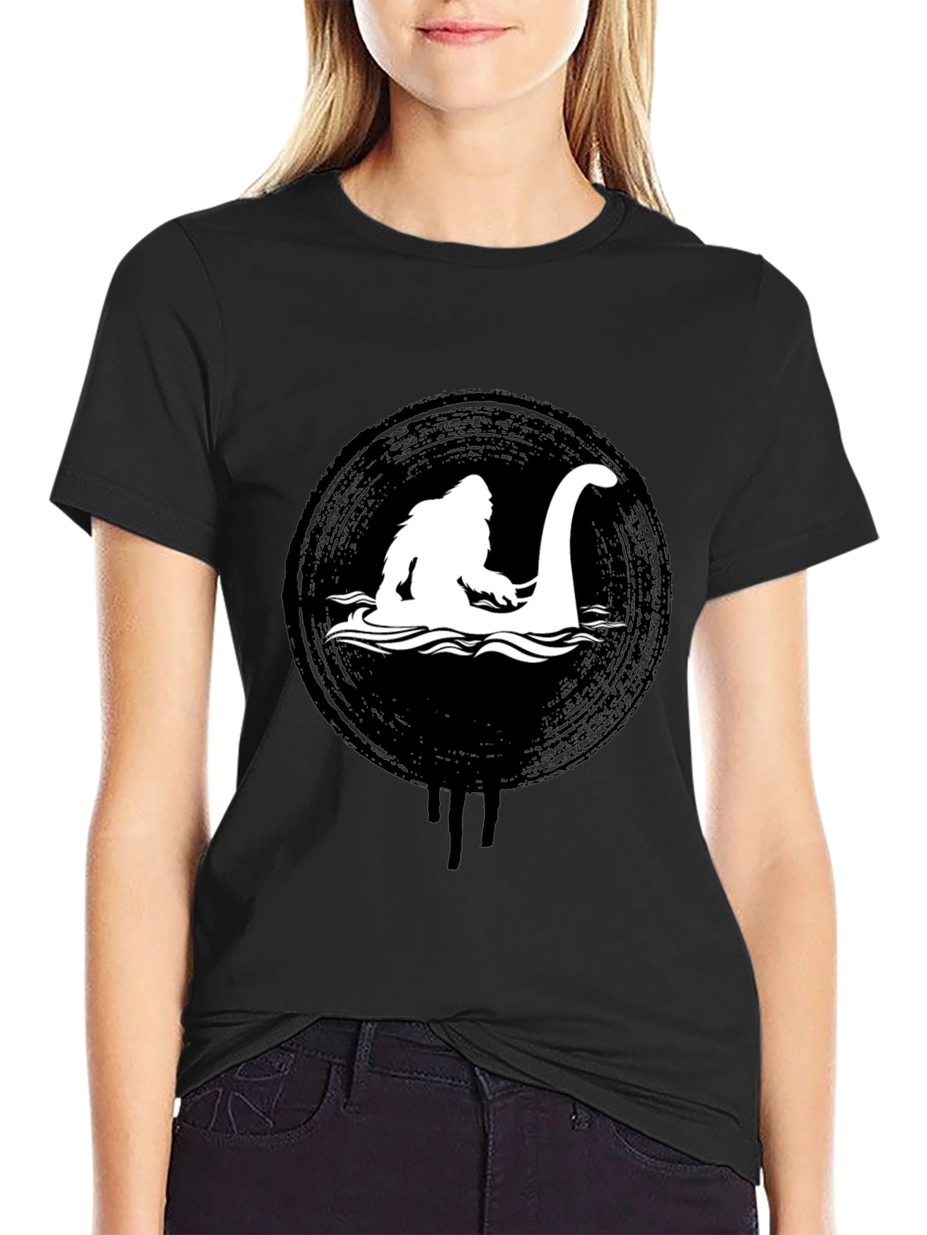 Bigfoot Nessie T-Shirt - Cryptid Tee