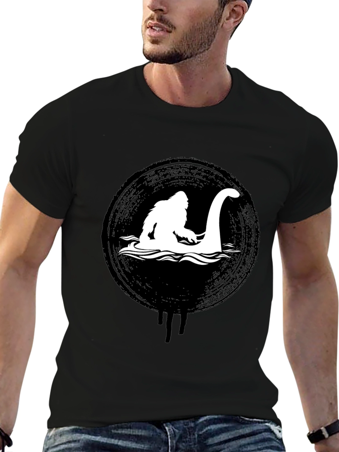 Bigfoot Nessie T-Shirt - Cryptid Tee