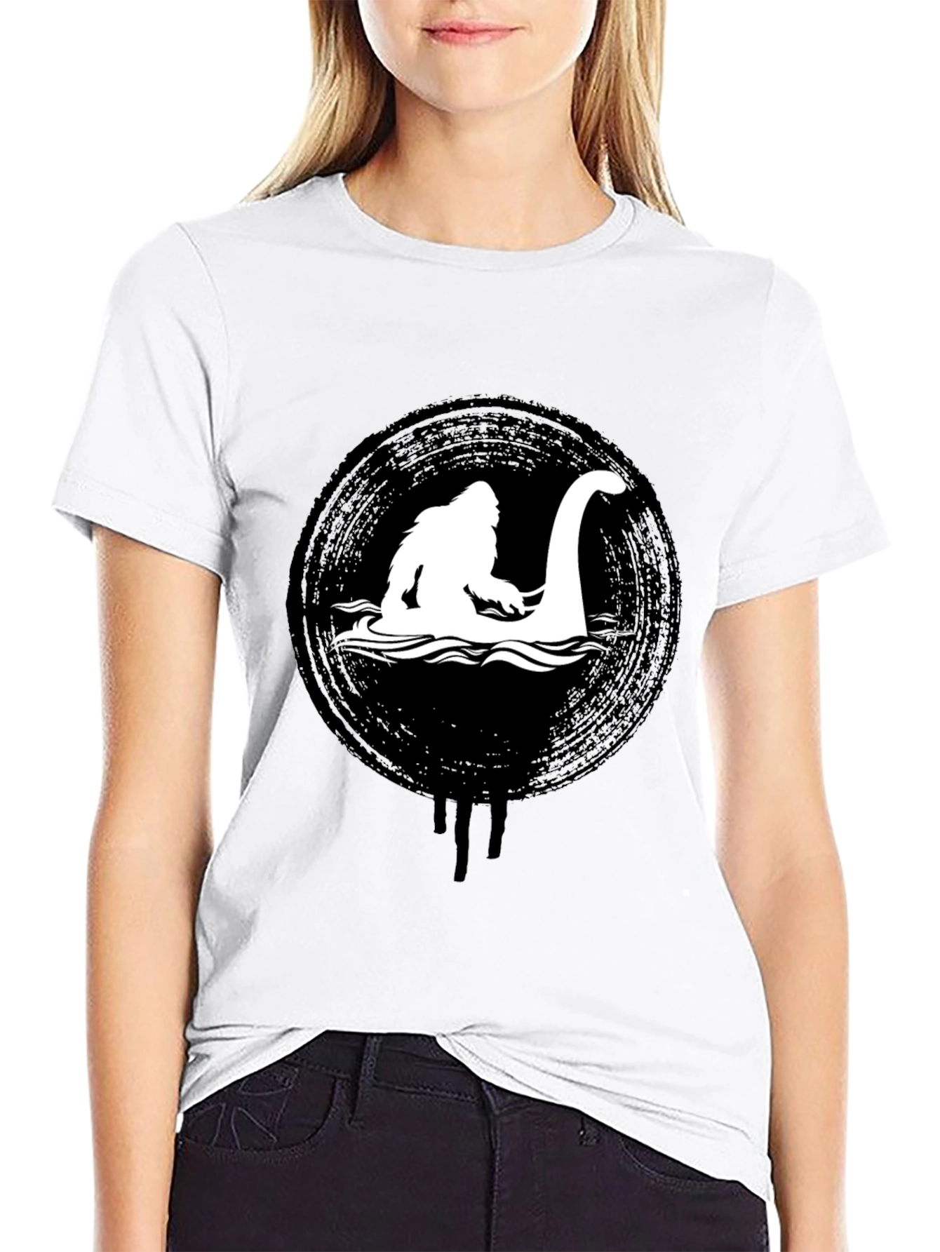 Bigfoot Nessie T-Shirt - Cryptid Tee