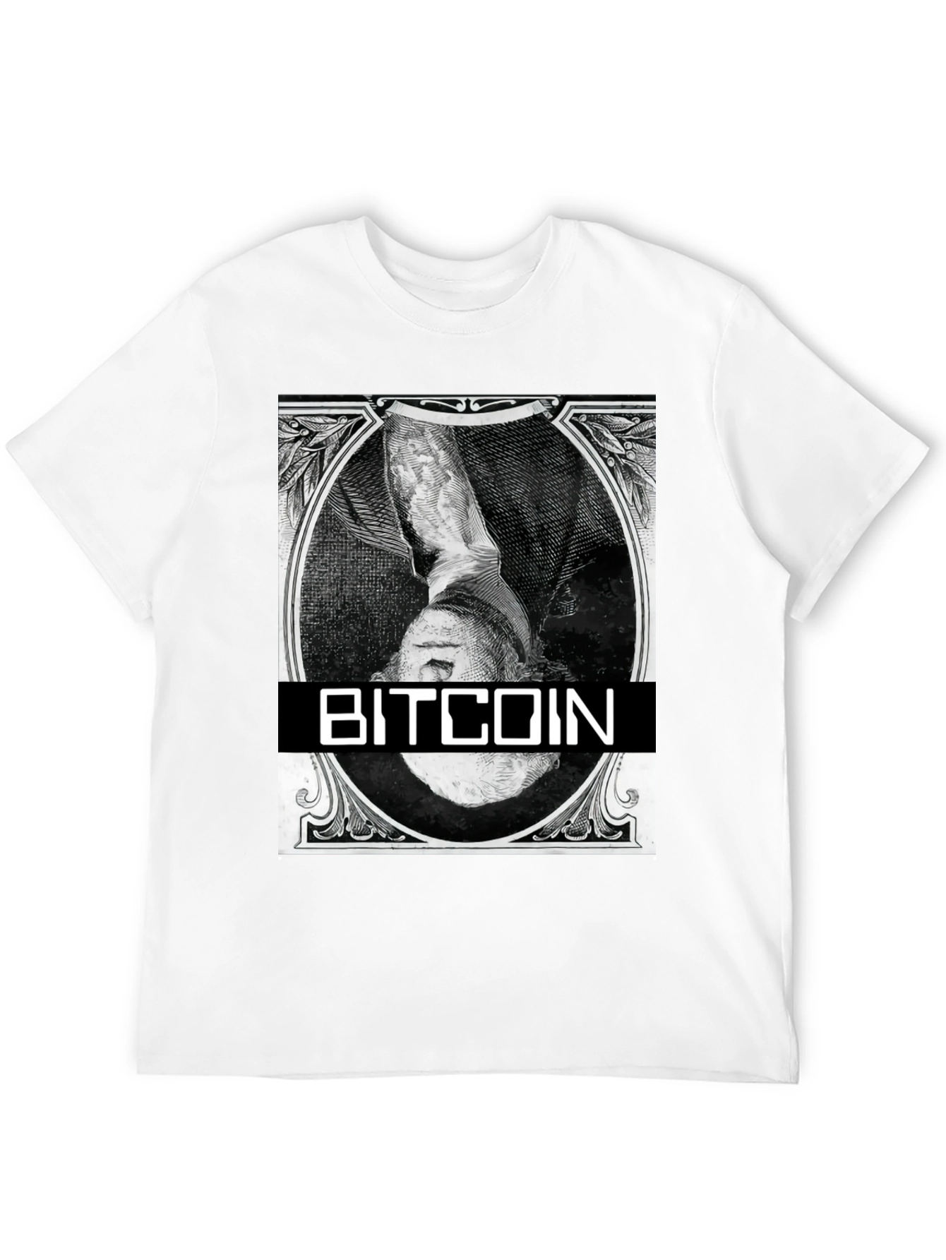 Bitcoin Black T-Shirt - Crypto Currency Design