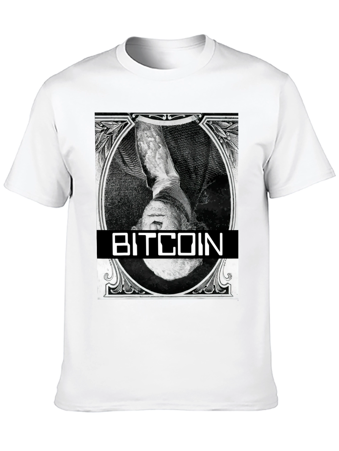 Bitcoin Black T-Shirt - Crypto Currency Design