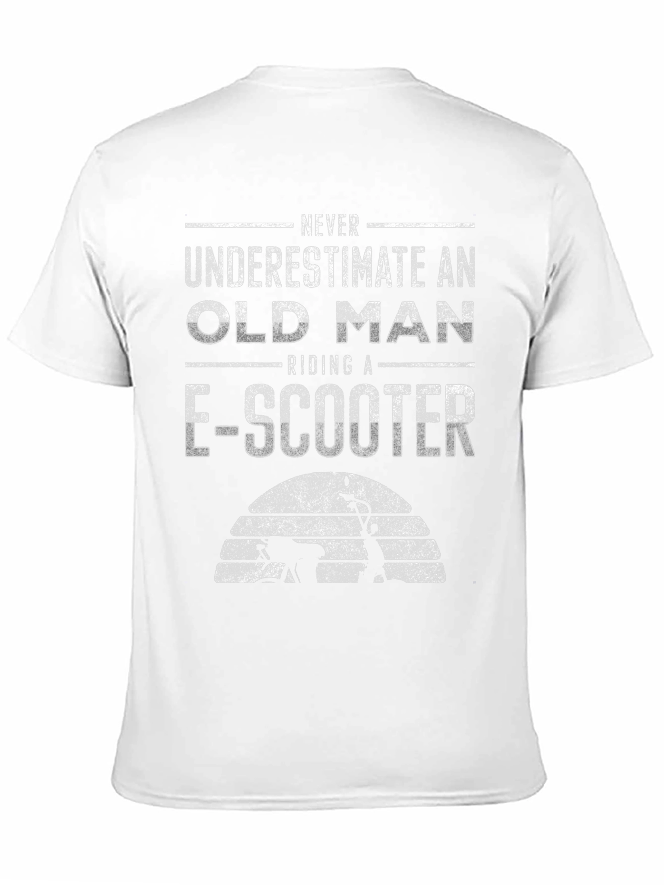 Old Man E-Scooter Graphic Tee