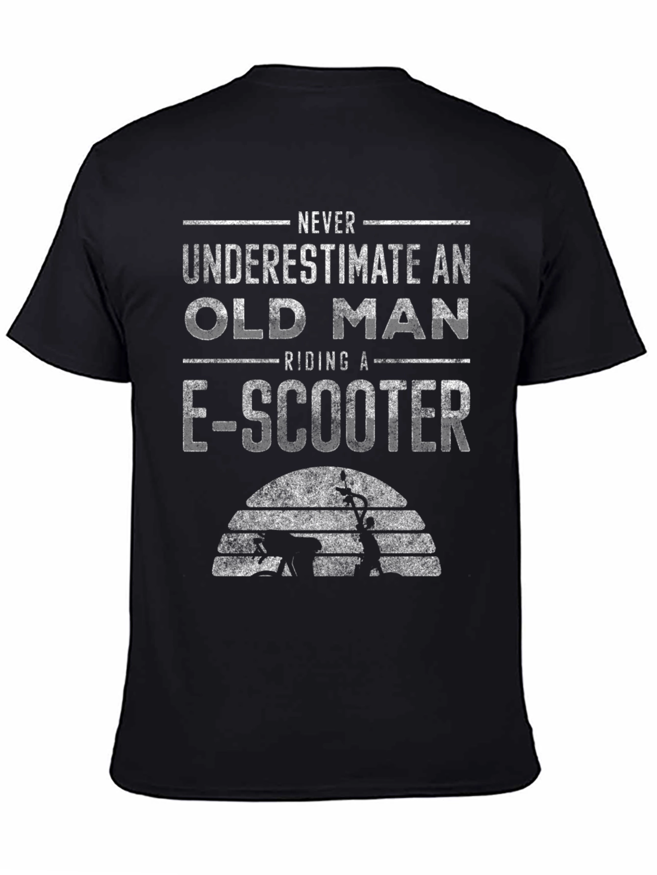 Old Man E-Scooter Graphic Tee