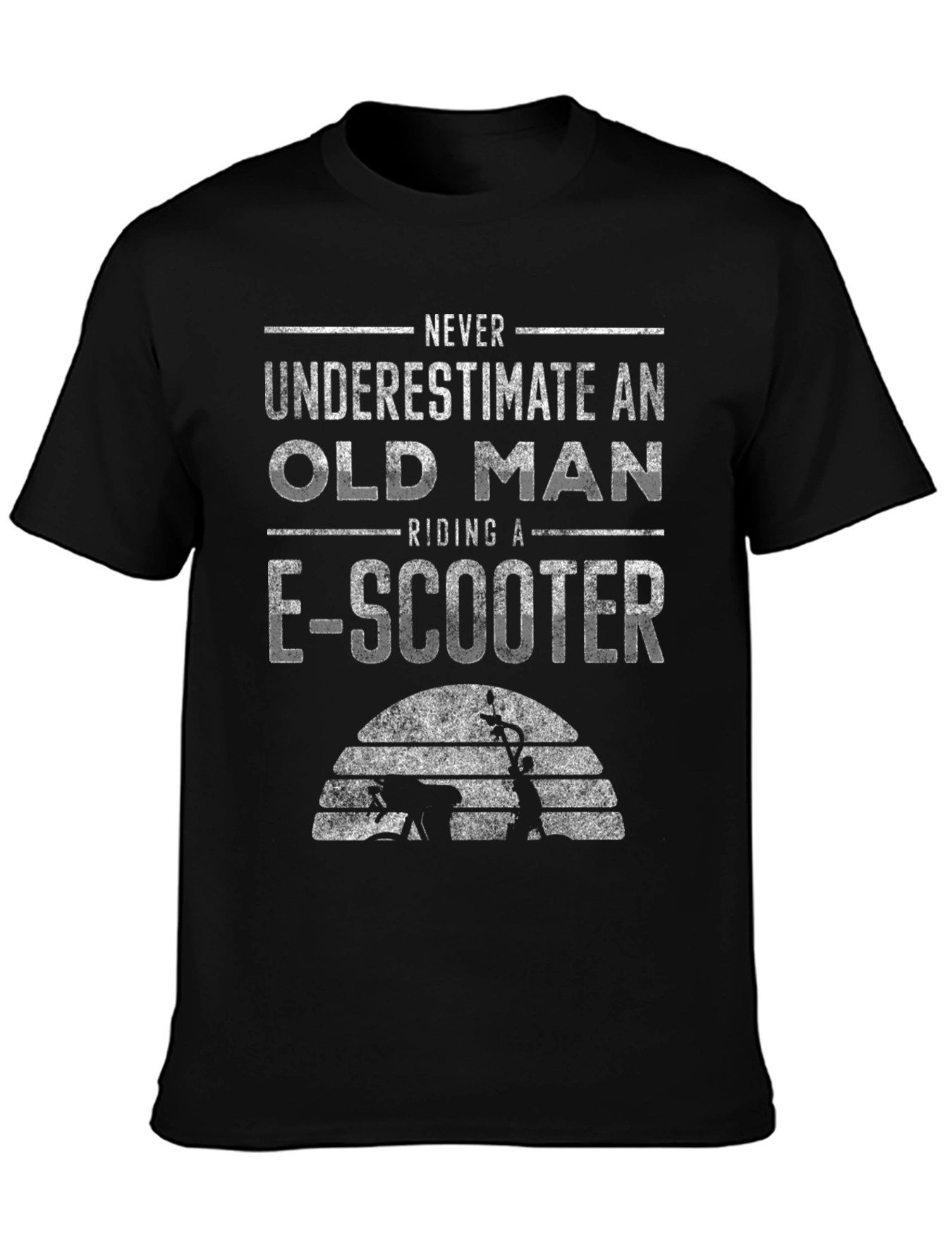 Old Man E-Scooter Graphic Tee