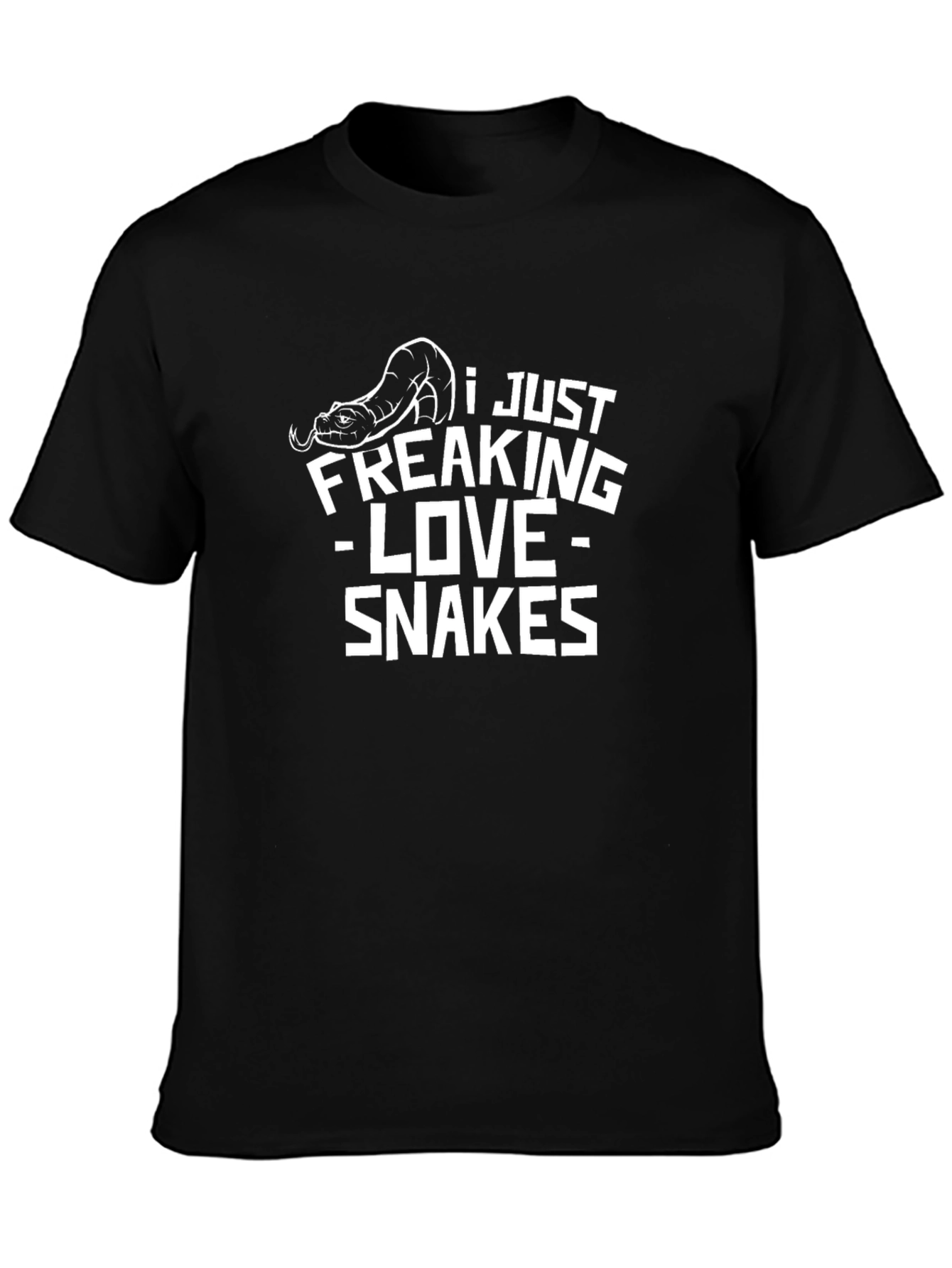 I Just Freaking Love Snakes Graphic Tee