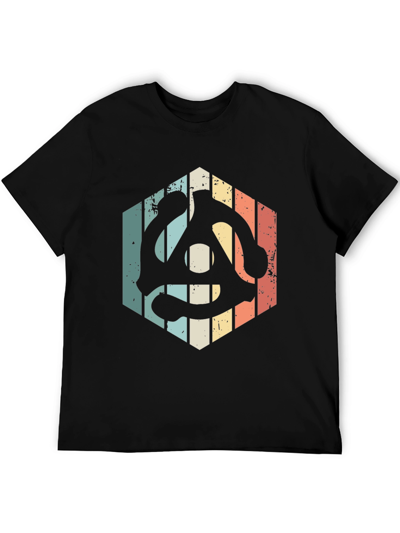 Retro Record Adapter Graphic Tee