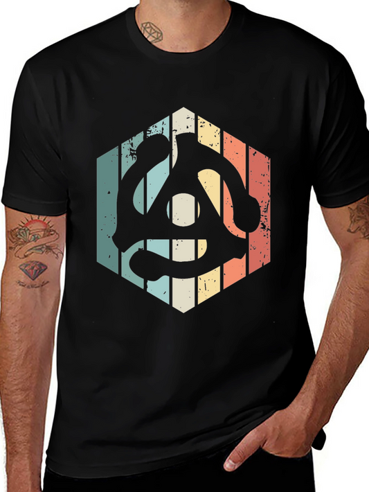 Retro Record Adapter Graphic Tee