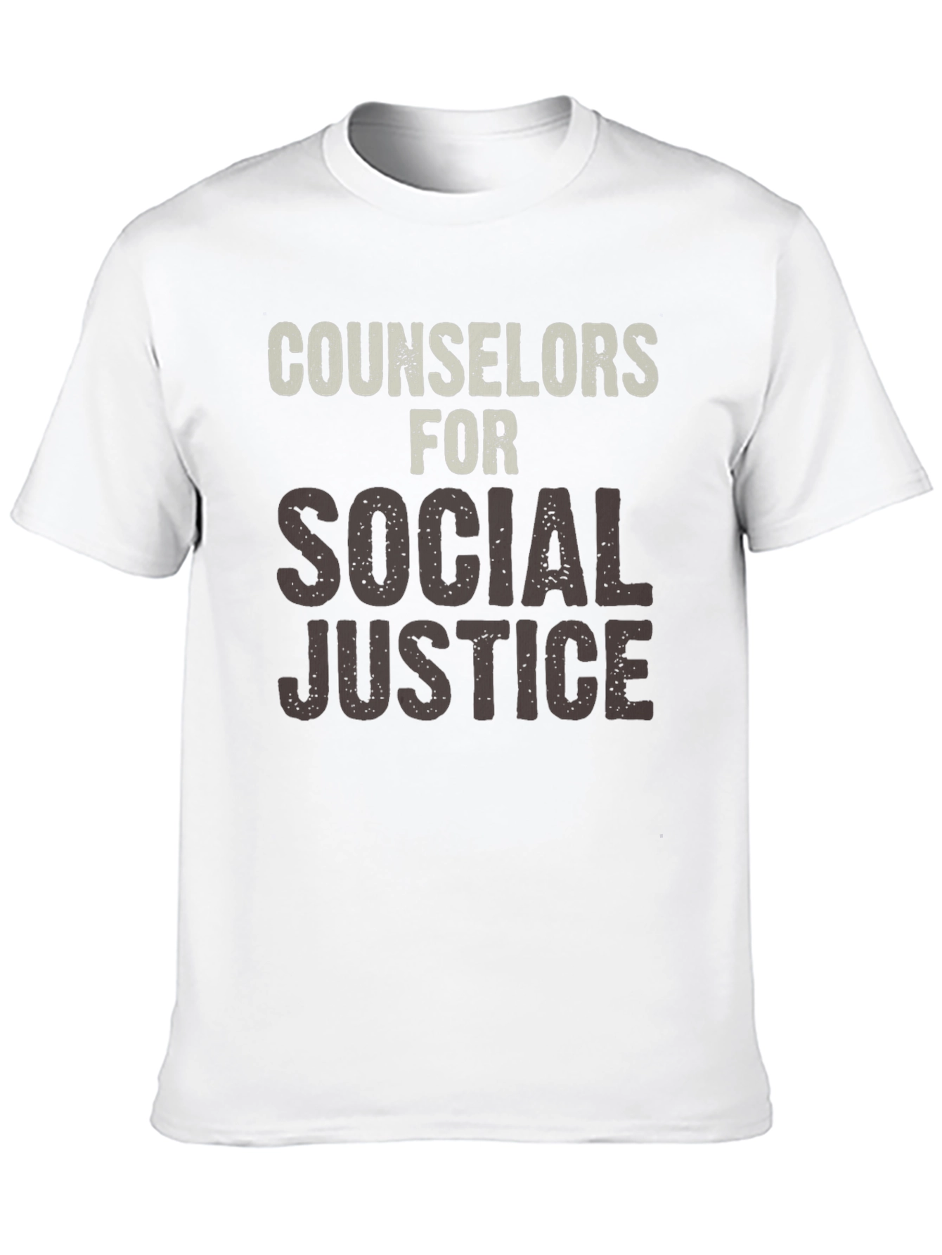 Counselors for Social Justice Black T-Shirt