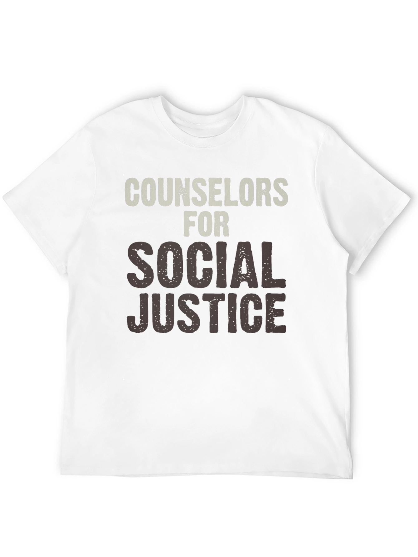 Counselors for Social Justice Black T-Shirt