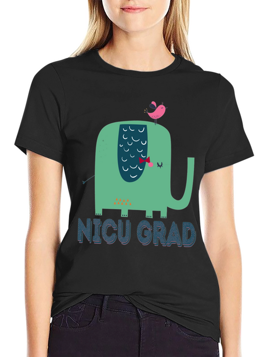 NICU Grad Elephant T-Shirt