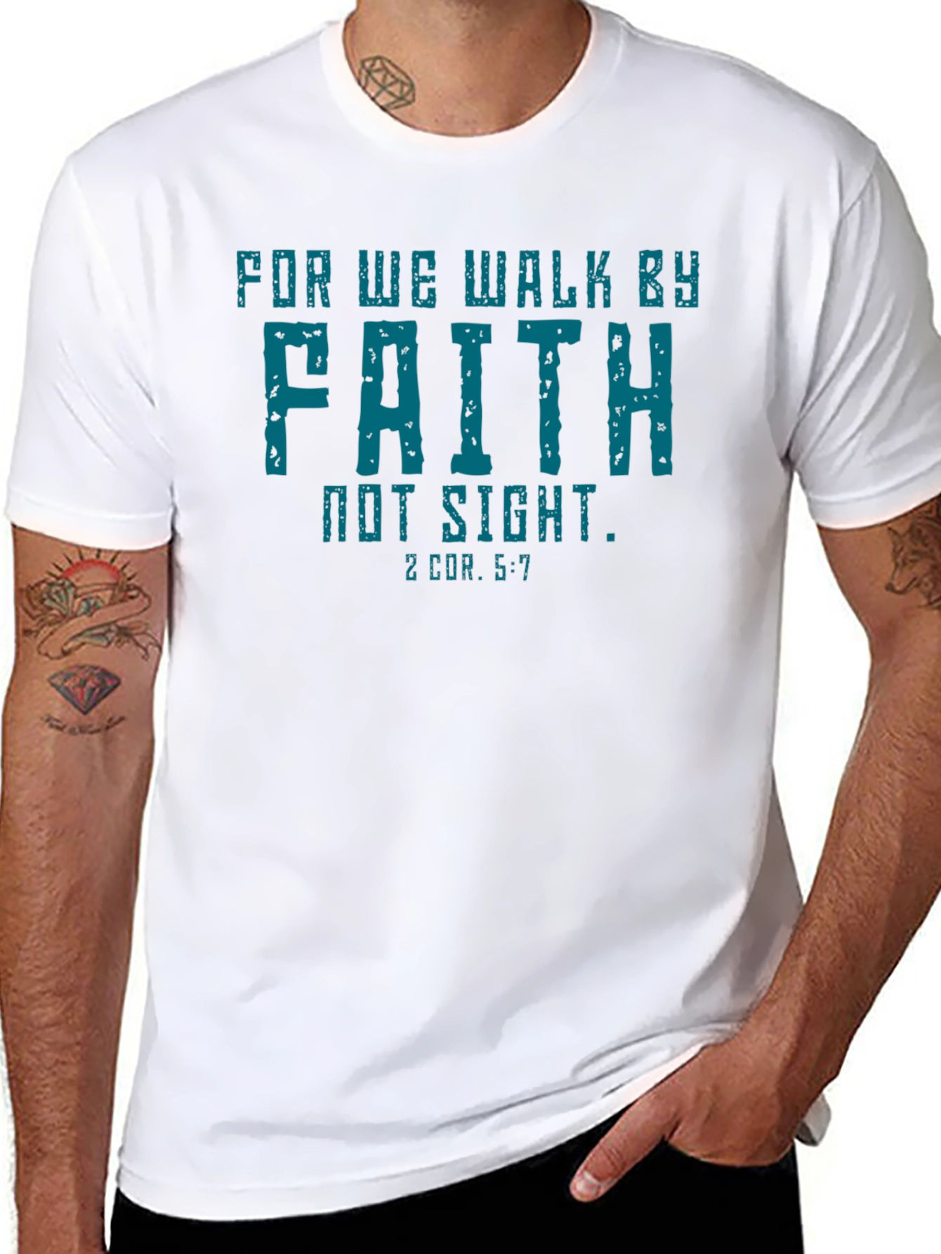 Faith Over Sight Christian T-Shirt