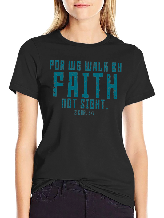 Faith Over Sight Christian T-Shirt