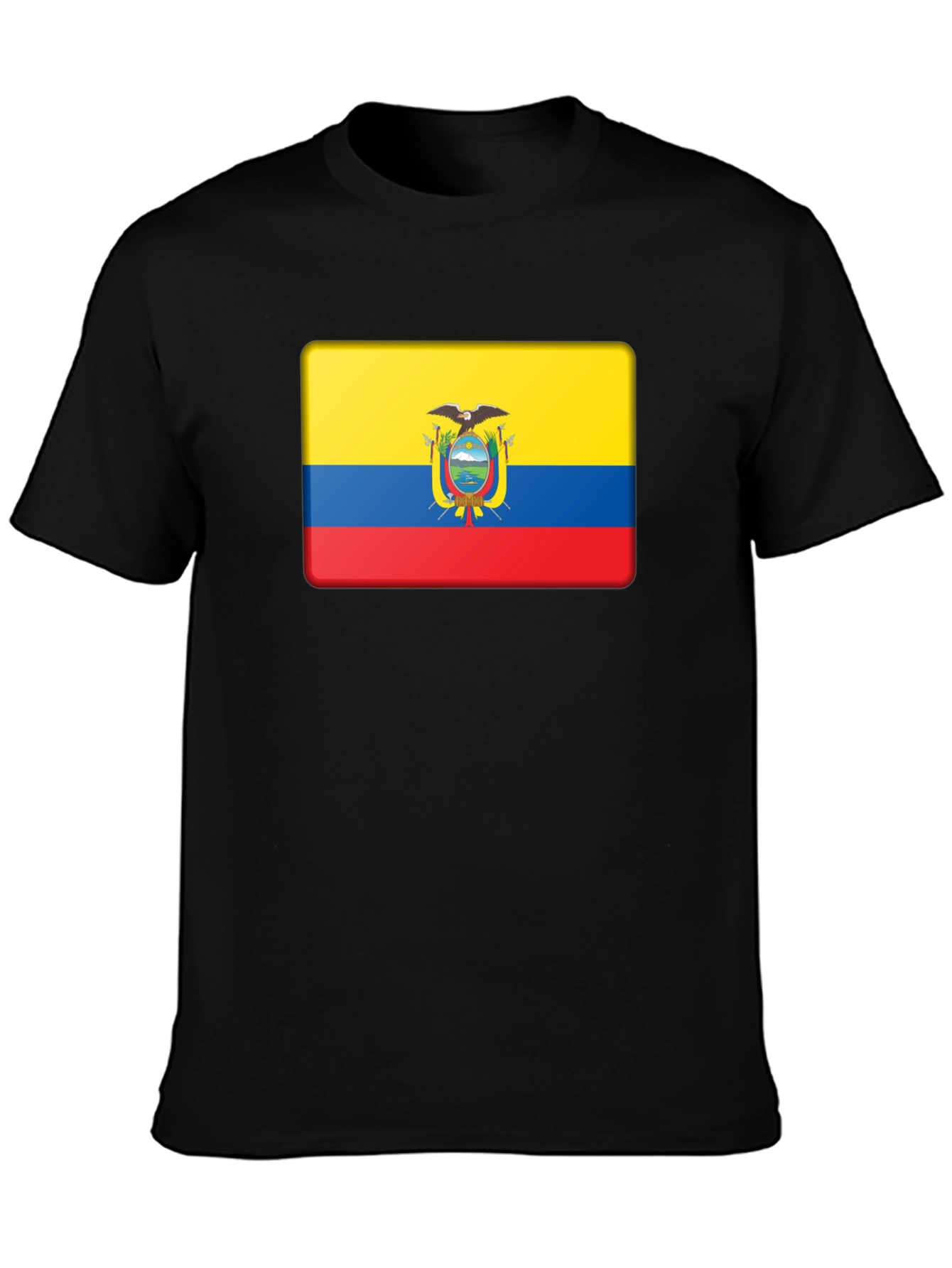 Ecuador Flag Graphic T-Shirt - Bold National Pride