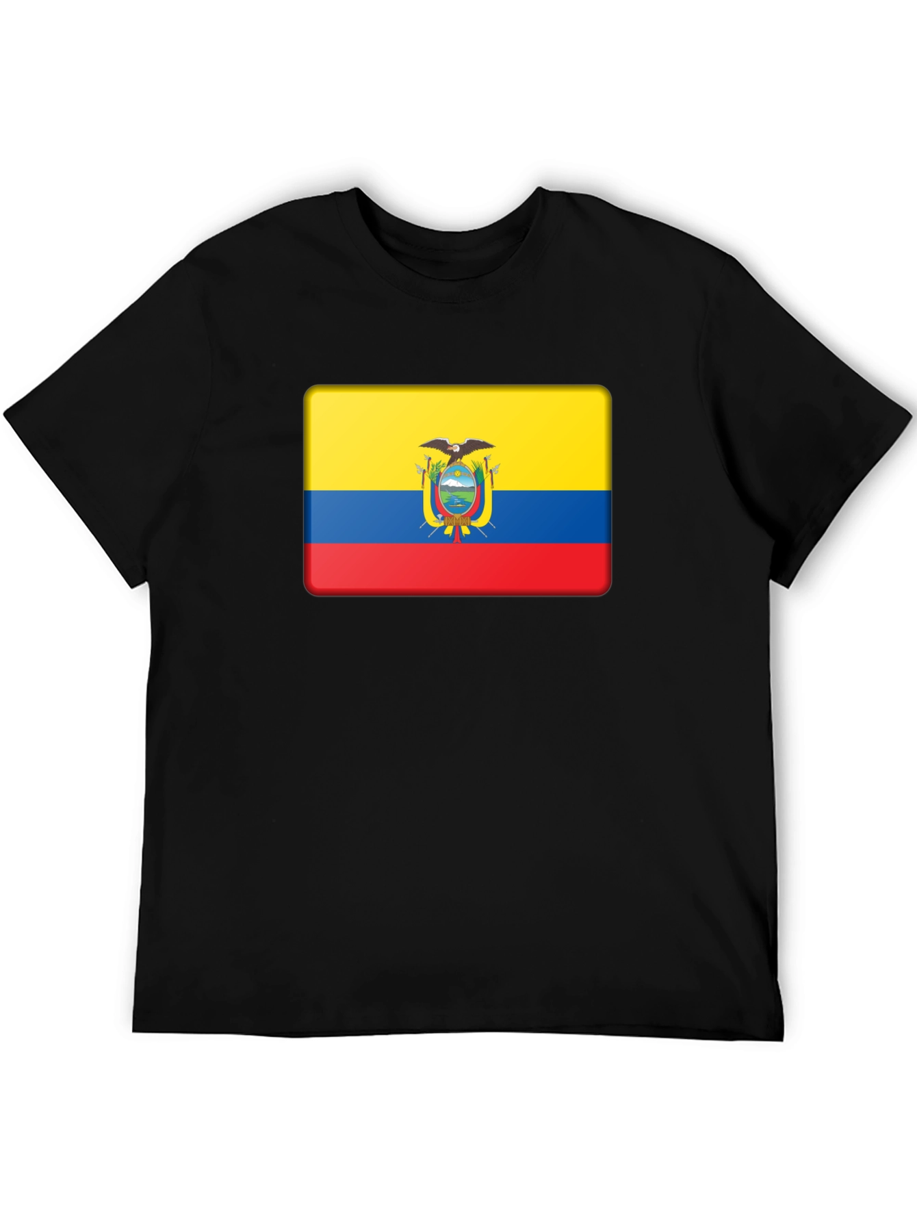 Ecuador Flag Graphic T-Shirt - Bold National Pride