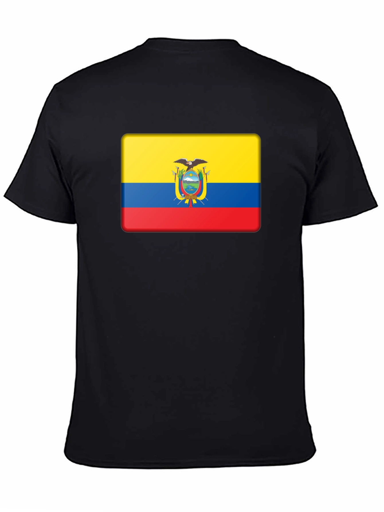 Ecuador Flag Graphic T-Shirt - Bold National Pride