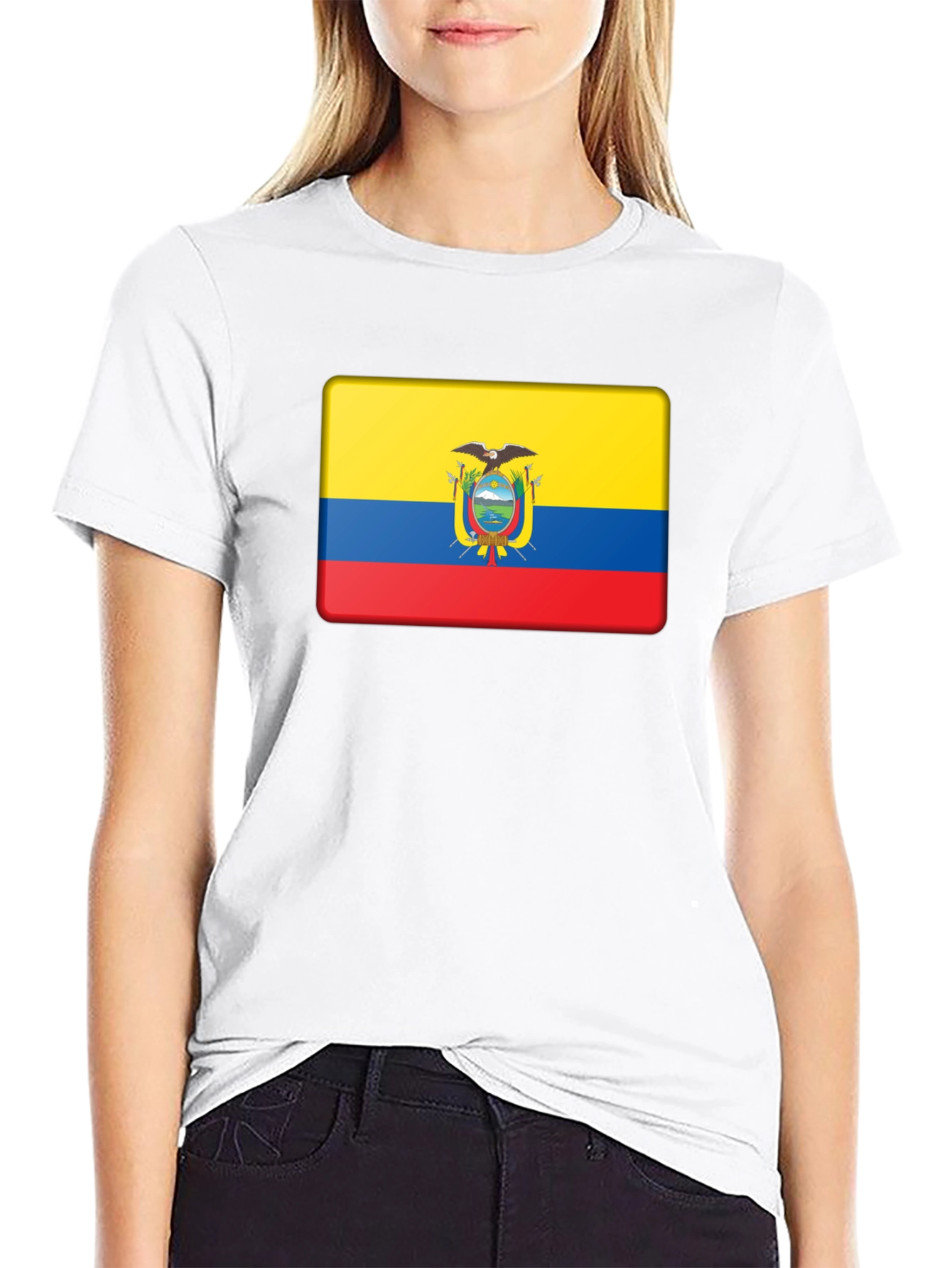 Ecuador Flag Graphic T-Shirt - Bold National Pride