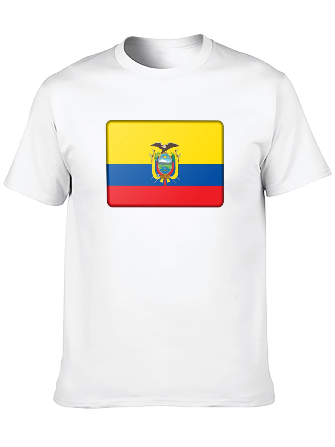 Ecuador Flag Graphic T-Shirt - Bold National Pride