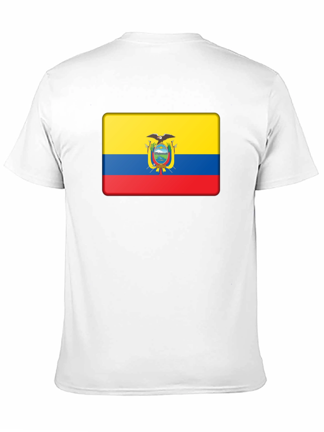 Ecuador Flag Graphic T-Shirt - Bold National Pride
