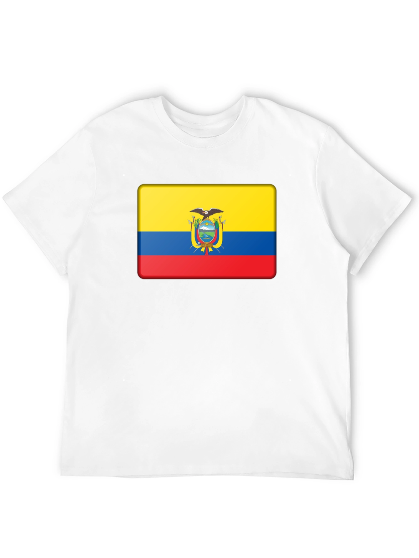 Ecuador Flag Graphic T-Shirt - Bold National Pride