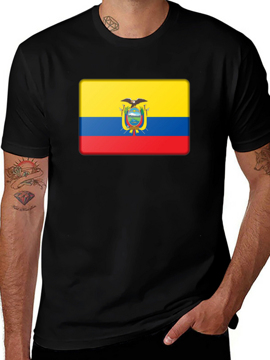 Ecuador Flag Graphic T-Shirt - Bold National Pride