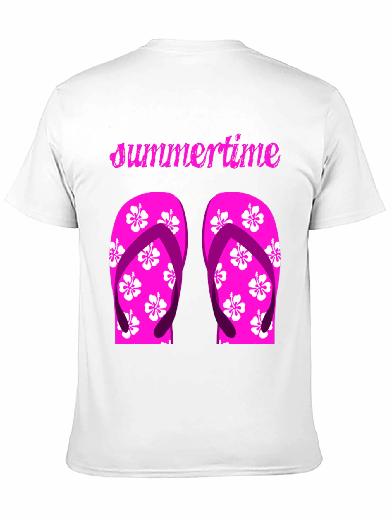 Summertime Flip Flop Graphic Tee
