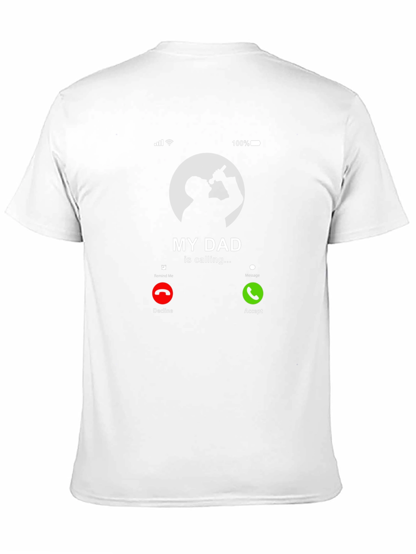 My Dad is Calling Funny T-Shirt