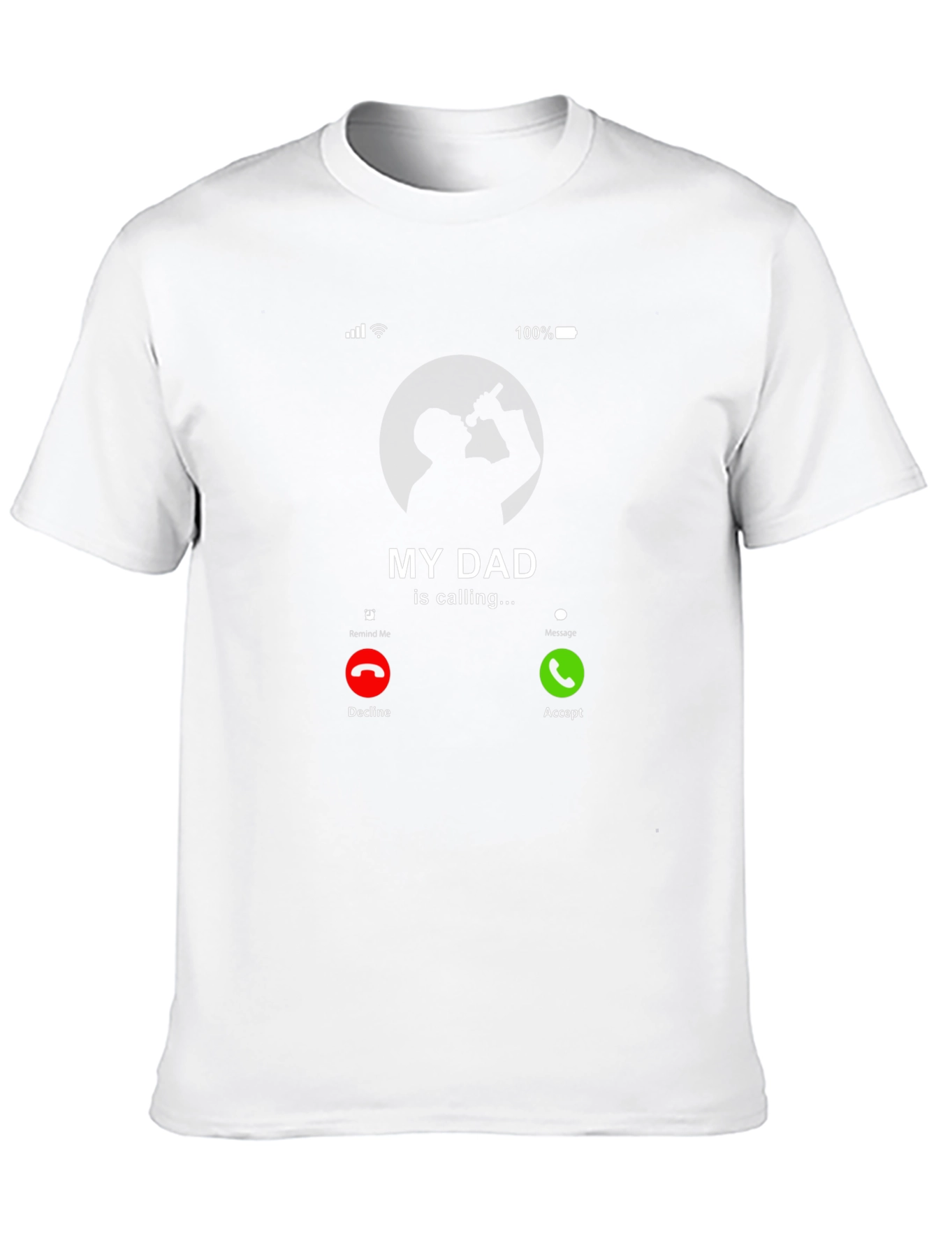 My Dad is Calling Funny T-Shirt