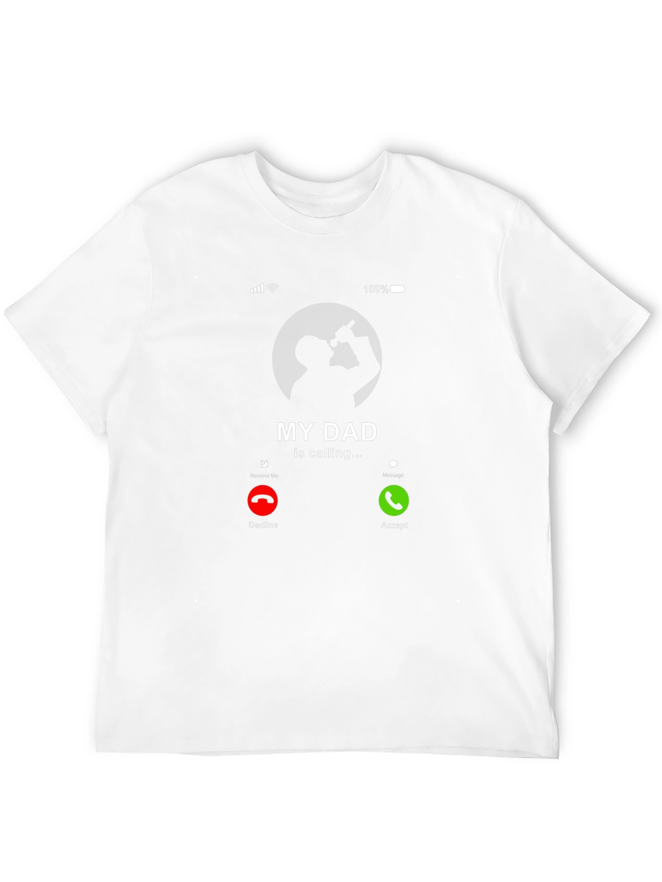 My Dad is Calling Funny T-Shirt