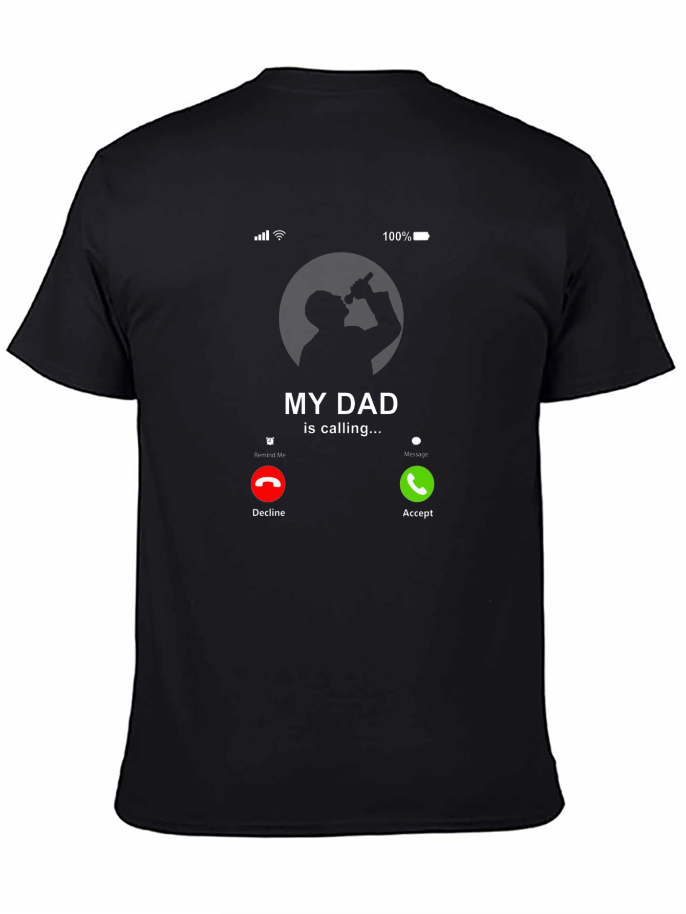My Dad is Calling Funny T-Shirt