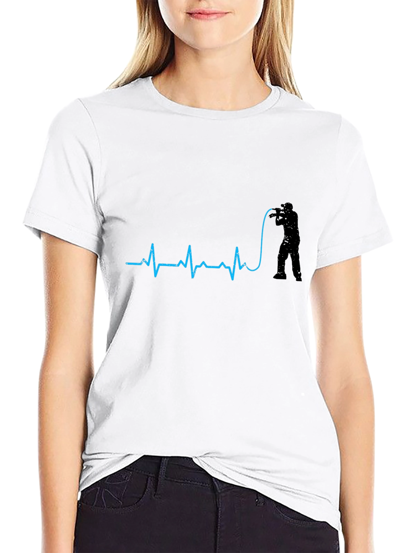Photographer Heartbeat T-Shirt