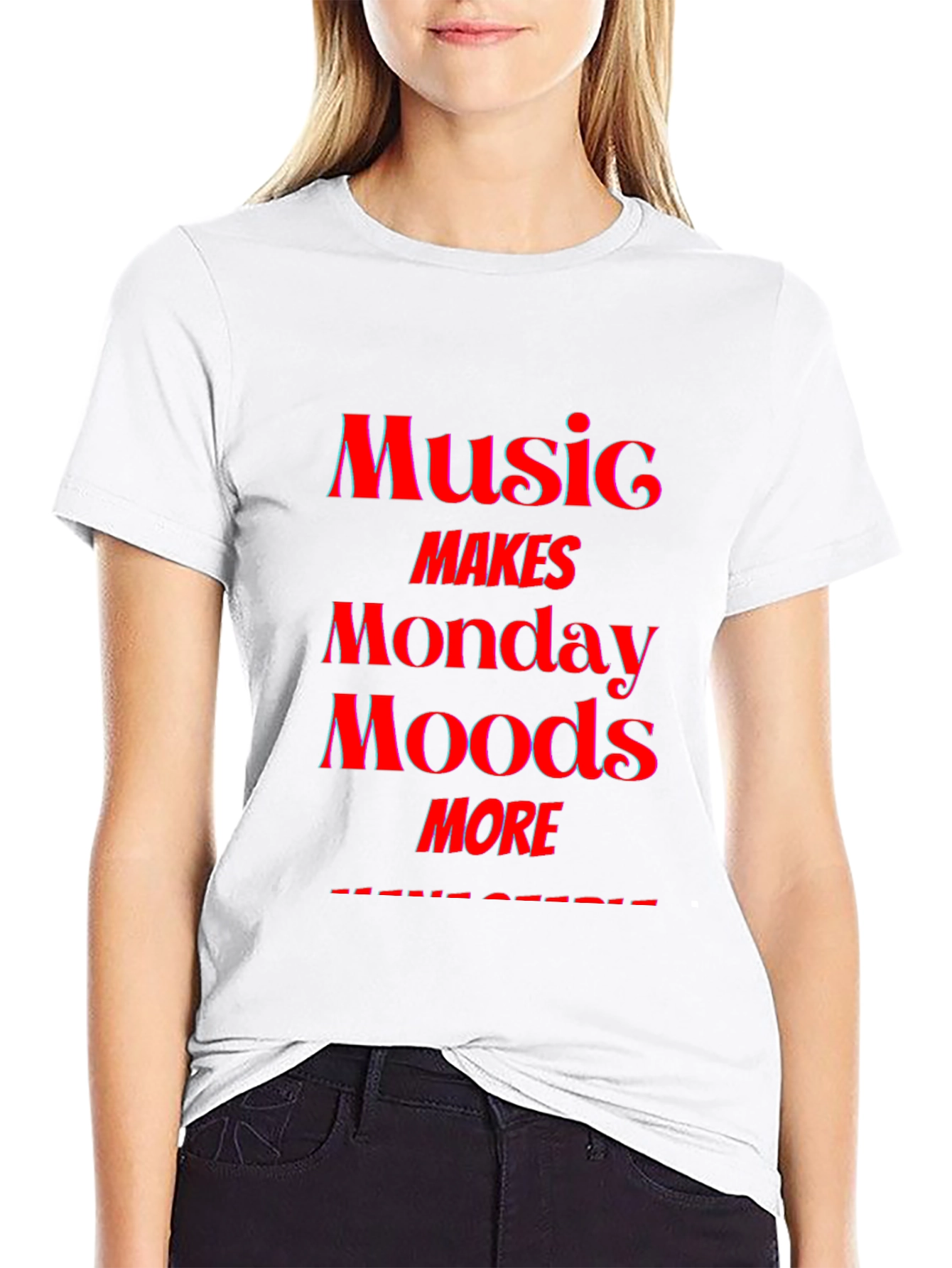 Music Makes Monday Moods More Awesome T-Shirt