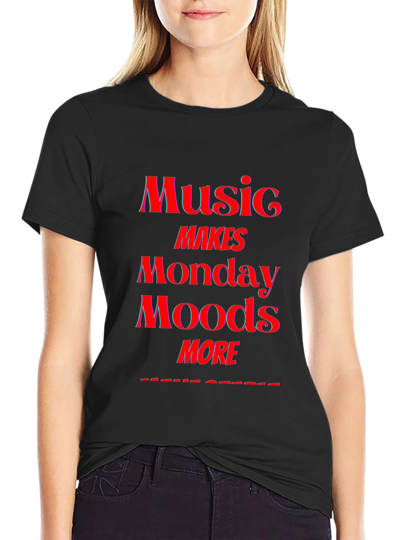 Music Makes Monday Moods More Awesome T-Shirt