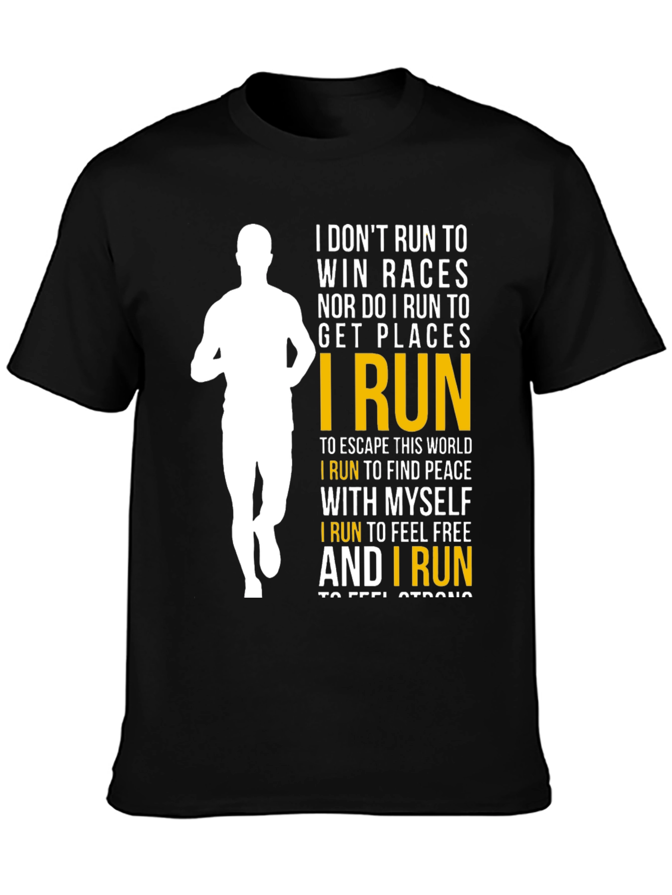 Runners Inspiration T-Shirt - Motivation to Run