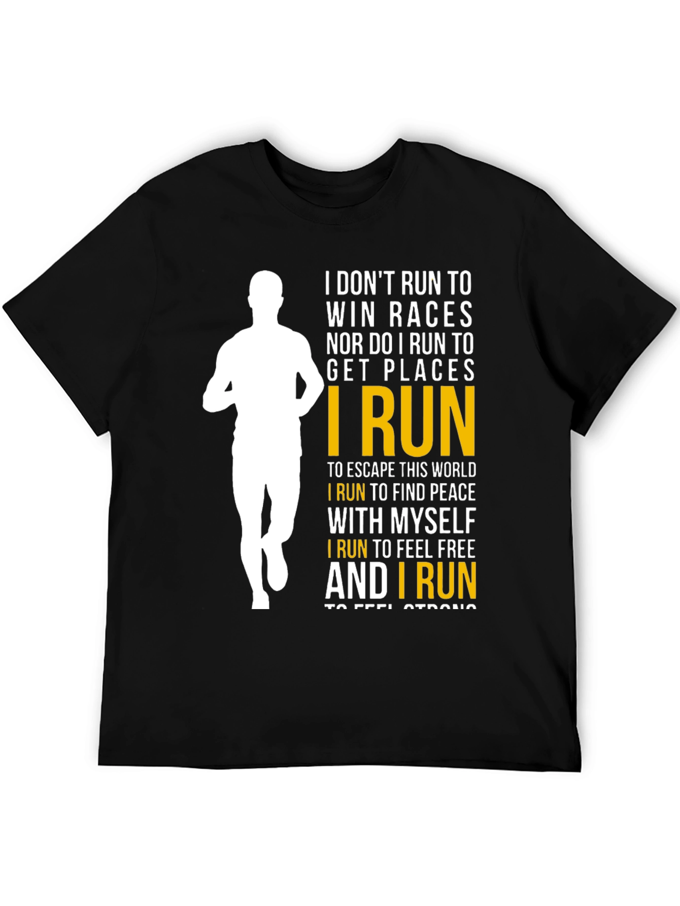 Runners Inspiration T-Shirt - Motivation to Run