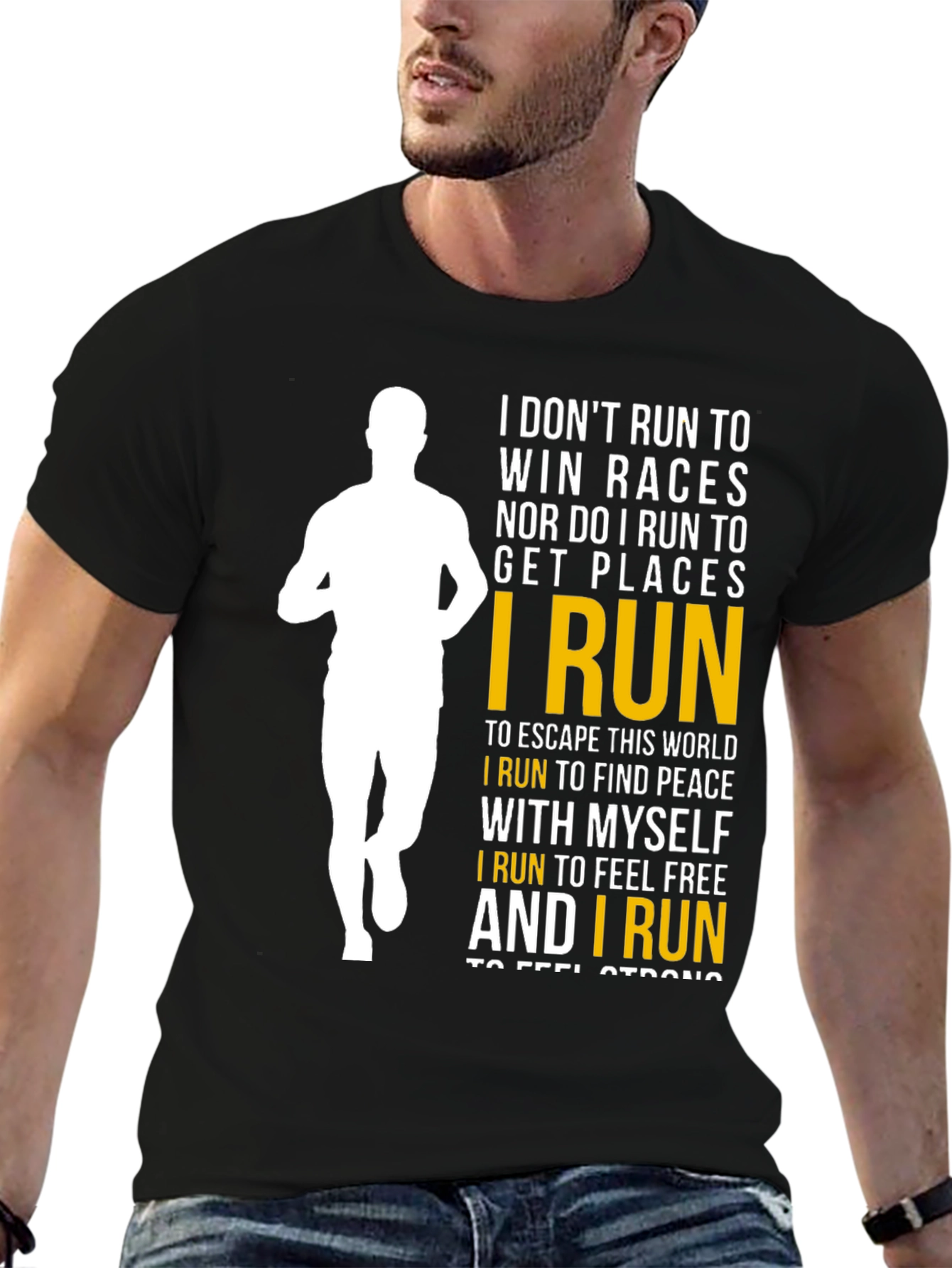 Runners Inspiration T-Shirt - Motivation to Run