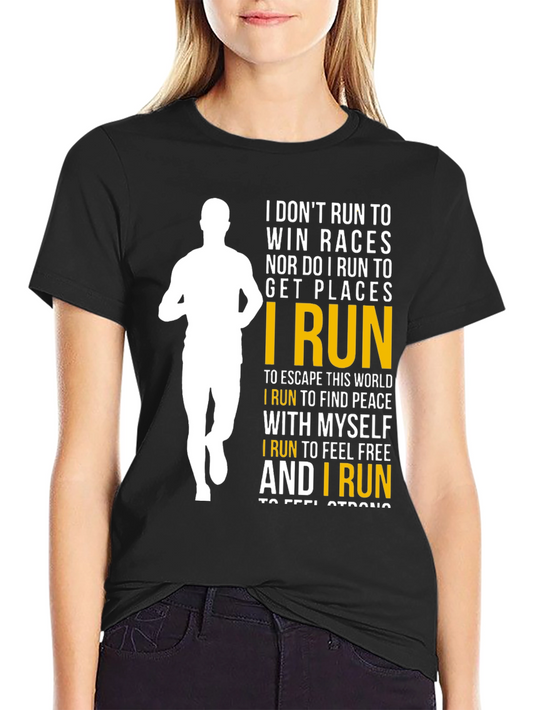 Runners Inspiration T-Shirt - Motivation to Run