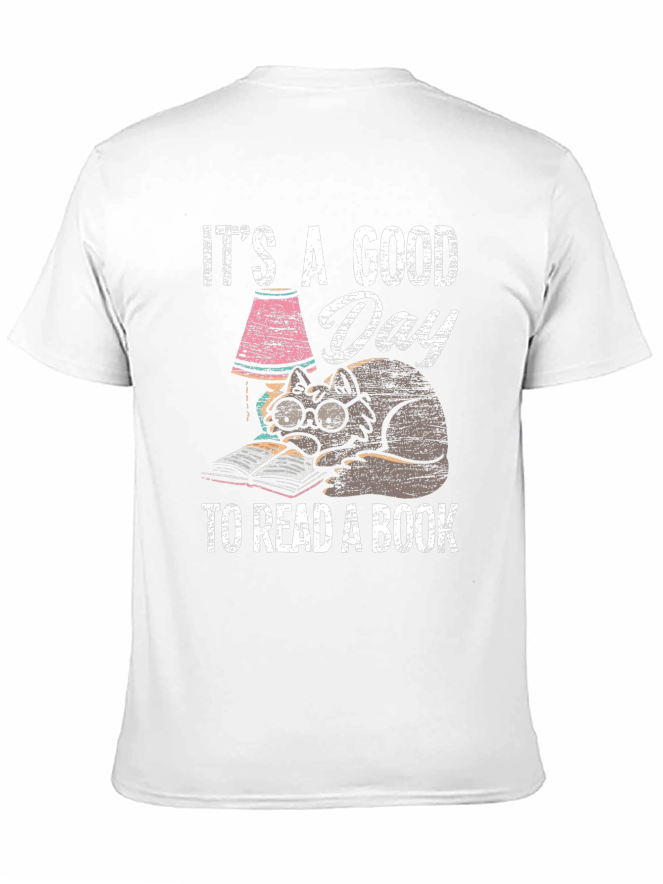 Good Day to Read Cat T-Shirt