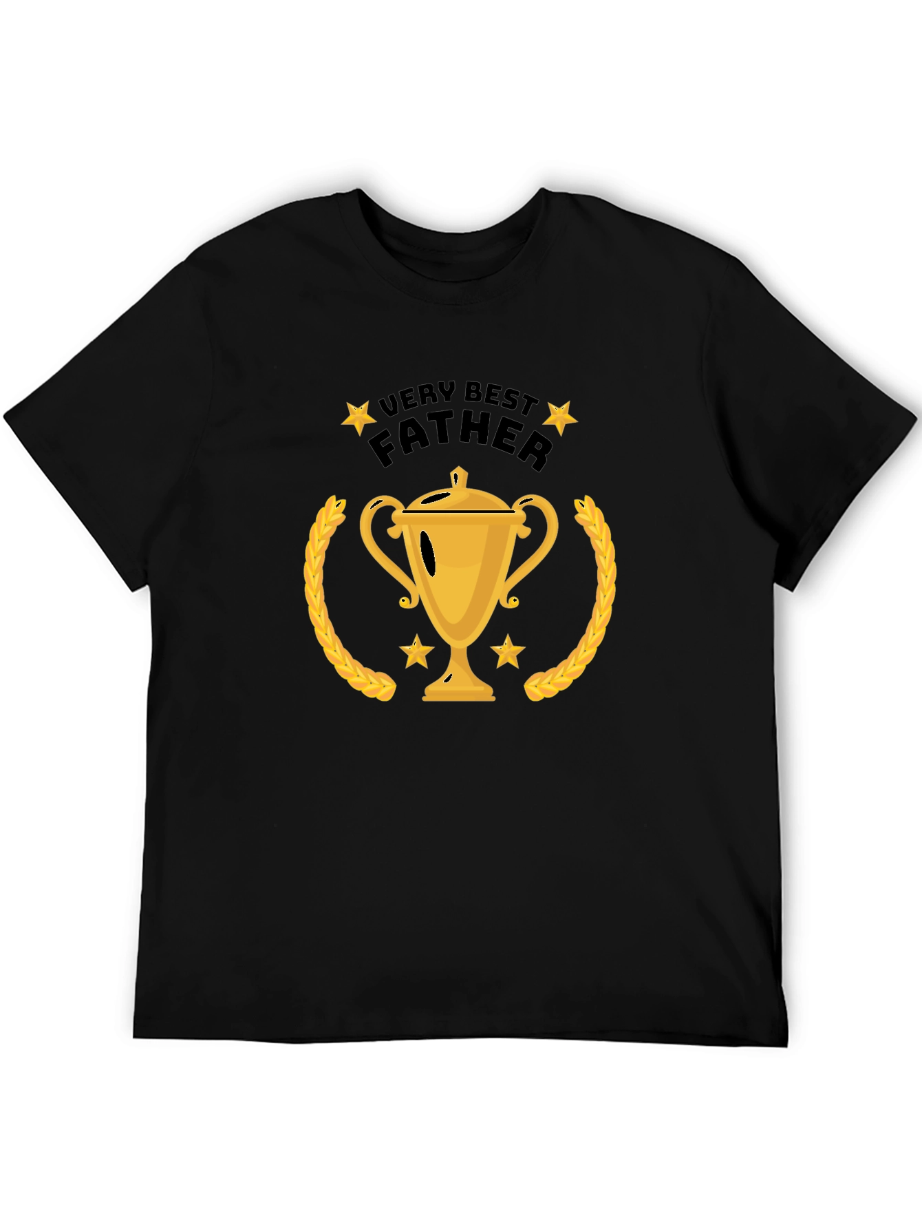 Best Father Trophy T-Shirt - Gift for Dad