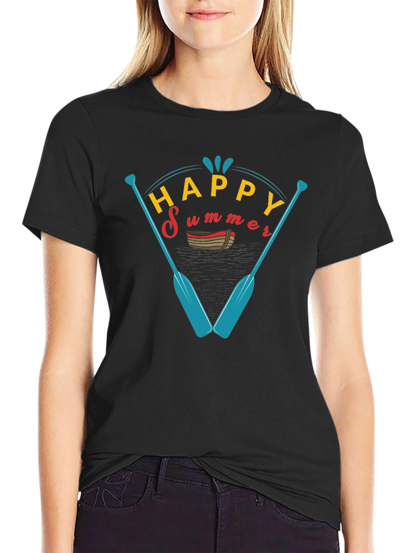 Happy Summer Boating T-Shirt